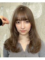 ロビー 青山(ROBBY)&nbsp;ミディアム/ロング/レイヤーカット/顔周り/10代20代30代/表参道