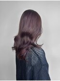ラズベリーブラウン/20代/30代/艶カラー