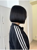 20代30代40代　ダークブラウン／ボブ