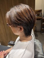 へアサロンアンドカフェガーデン(hair salon&cafe GARDEN)&nbsp;シースルーセンターパート