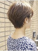 ひし形ショートボブ/ショートヘア/30代/40代/50代/表参道