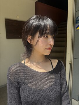 コレットヘアー ザモリオカ(Colette HAIR the MORIOKA) 外ハネ黒髪ショート