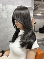 ワールドオーダー 天王寺店(WORLD ORDER)&nbsp;ワンホンヘア艶髪レイヤー　村上大樹