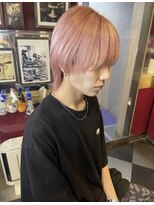 トミー(TOMMY)&nbsp;メンズカラーカット/ハイトーンカラー/ペールピンク