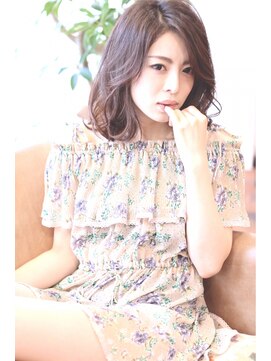 ミリム 栄矢場町店(MIRiM) 【MUSE】大人可愛いゆるカールミディby森下