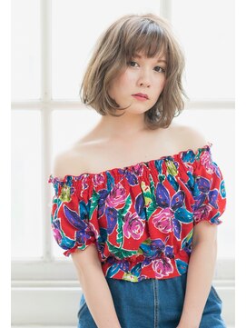 ラエティティア ロコ 刈谷店(Laetitia loco) ルーズカール グレーアッシュ