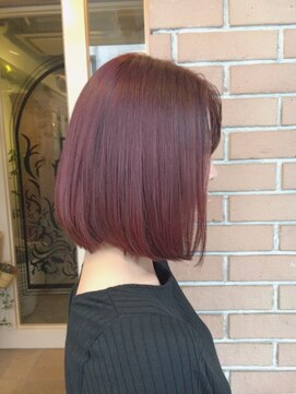 サロンドミルク 原宿(salon de MiLK) ピンクレッド