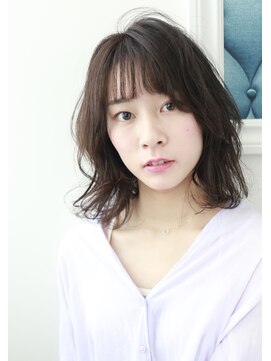 ネオリーブギンザ 銀座店(Neolive GINZA) ミディアム ゆるめパーマ☆銀座美容室