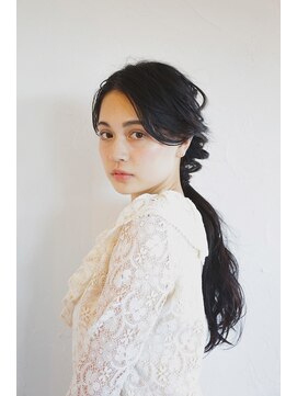 マルコ(marc..) ふんわりローポニーアレンジ