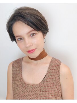 グッデイ ヘアー(GOOD DAY HAIR) マニッシュ　ネイビーカラー シアーグレージュ　くすみベージュ