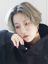 アルバム 銀座(ALBUM GINZA)&nbsp;ハンサムショート_厚めバングローライトスリークボブ_37326