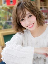 カバーヘア ブリス 上尾西口店(COVER HAIR bliss) ■大人可愛いウェーブパーマふわミディ103-5★上尾20代30代40代!