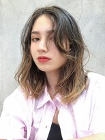 アイティー バイ アルバム 中野店(IT by ALBUM)&nbsp;カジュアルウェーブ_ピンクベージュクールショート_28034