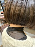 大人可愛い20代30代40代小顔 まるみボブ
