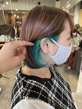 モモ(MOMO) インナーエメラルドグリーン