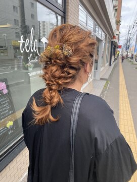 リンダテーラ(Linda tela) 【札幌 ヘアセット/編み込み】