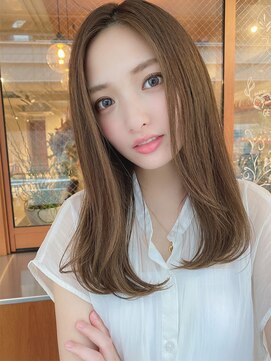 ルービック 和歌山(Rubik's) ブリーチなし艶ツヤアッシュベージュ