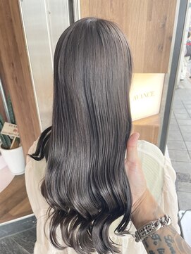 アヴァンス 天王寺店(AVANCE.) 艶感のあるカラー×艶カラー×グレージュ×韓国