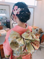 ココロ(kokoro)&nbsp;成人式アップスタイル