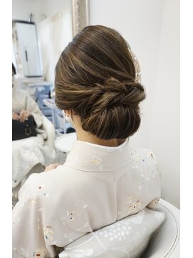 ヘアアンドメイクジップ恵比寿 (Hair＆Make ZIP) 和髪　シニヨンヘアセット