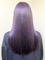 リリー シブヤ(Lilly shibuya)&nbsp;【Lilly渋谷】#髪質改善#パープル#ケアブリーチ#艶髪#学割U24