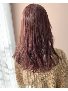 ハブ(hub) 【天神今泉】ピンクベージュ