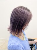 【COL】ペールラベンダー 外ハネボブ