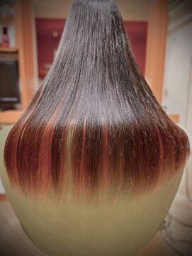 ソーライフ(so-Life) ロング×［スカーレット］インナーカラー