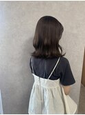 韓国風レイヤー、アッシュブラウン
