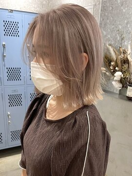 サンクプロジェクト(cinq PROJECT) ミルクティーベージュダブルカラーインナーカラーケアブリーチ