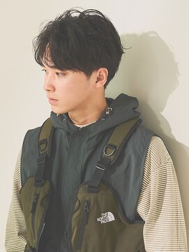 ディッセンバー 神宮前(December) ★メンズ マッシュパーマ ニュアンスパーマ 束感 メンズカット