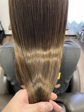 ベルスタ(BELSTA) 冬艶/ミルクティカラー［千葉旭市/髪質改善/ベージュカラー］