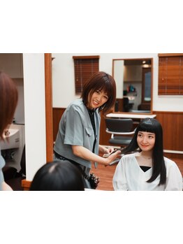 ≪なりたいスタイルを忠実に再現する提案力≫最新トレンド×あなたらしさを落とし込んだBESTなスタイルへ＊