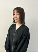 酸性ストレート×デザインカラーボブ
