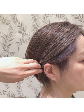 ル クレア(Lu CREA) 白髪ぼかしカラー