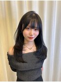 顔周りカット/前髪/韓国ヘア/髪質改善/天神韓国ヘア/天神/大名