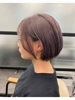 ナンバー ジルバ 立川(N° jillva) 縮毛矯正/髪質改善/顔まわりカット/耳かけショート/韓国ボブ