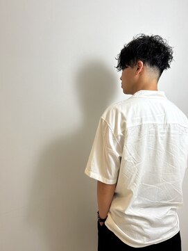 土曜日のクジラ 黒崎店 メンズスパイラルパーマ