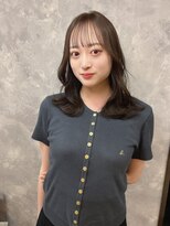 シオ ヘアー デザイン(Sio. hair design)&nbsp;オリーブグレージュカラー×レイヤーカット