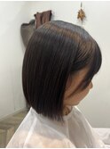 お手入れも楽ちんタッセルボブ
