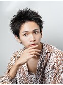 【alpha 新宿】スパイキーショートショート×ツイストパーマ