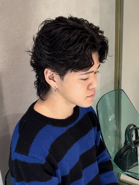 ゼスト リル 新宿(ZEST lill) フェザーパーマ フェザーショート メンズパーマ 新宿
