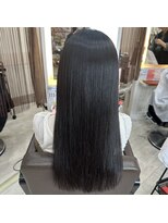 フゥカ 類家店(fuka)&nbsp;青森 八戸 ミディアム～ロング×縮毛矯正　20代 30代