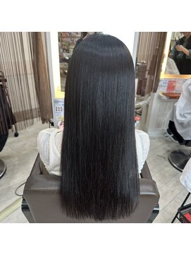 フゥカ 類家店(fuka) 青森 八戸 ミディアム～ロング×縮毛矯正　20代 30代