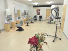 美容室Rの雰囲気（ゆったりした空間でお寛ぎ下さい。）