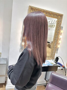 コワファースト  させぼ五番街店(COIFF1RST) pink×lavender×brown