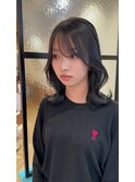 イメチェン外ハネボブ美髪ワイドバング/レイヤーカット顔周り