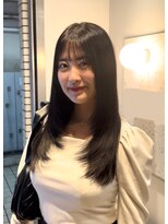 アンブル リュクス 池袋(amble luxe)&nbsp;ダークグレー×レイヤーカット