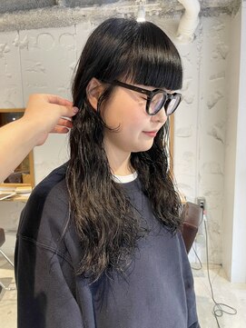 コフィー バイ メルト 吉祥寺(cofy by melt) 【山本日向子】ロングパーマ/20代/吉祥寺/パーマ/無造作パーマ