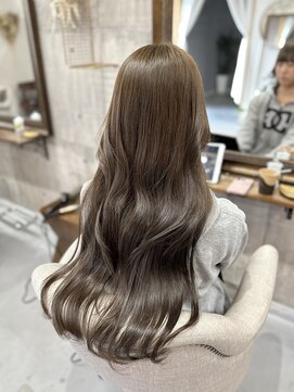 空 グレージュ/ブリーチなし